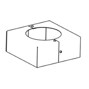 RAB Base Cover for 8" Round Slipfitter Poles