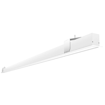 RAB BOA 96" LED Linear Fixture - 9,963 Max Lumens - Downlight Only - Recessed - 20 | 40 | 48 | 56 | 80W - Flat Lens - White
