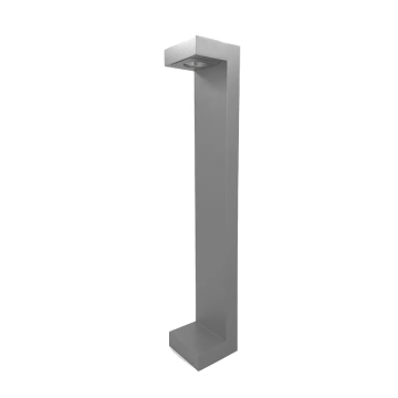 Westgate BOL 700 20" LED Glare-Free Path Bollard - 1,200 Max Lumens - 6 | 12W - CCT Selectable - 120-277V - Silver