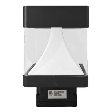 Westgate BOL G8 LED Bollard Head - 2,000 Max Lumens - 10 | 18 | 25W - CCT Selectable - 120-277V - Black / White