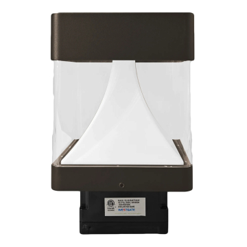 Westgate BOL G8 LED Bollard Head - 2,000 Max Lumens - 10 | 18 | 25W - CCT Selectable - 120-277V - Bronze / White