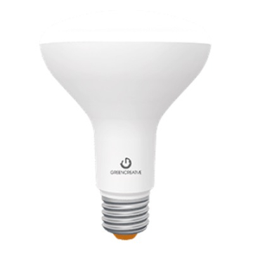 Green Creative LED BR30 Lamp - 9W - 3000K - 770 Lumens - 120V