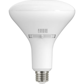 RAB LED BR40 Lamp - 1,740 Max Lumens - 10 | 13 | 19W - CCT Selectable - 90 CRI - Dimmable - E26 Base - 120V