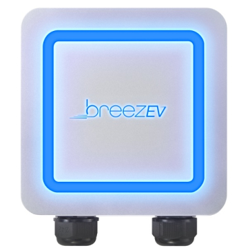 BreezEV Level 2 Electric Vehicle Charger - All-in-One Kit - 48A Max Output - 25ft Cable