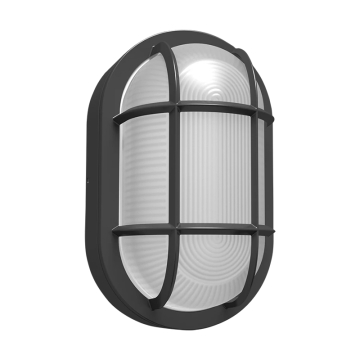RAB LED Outdoor Bulkhead Wall Sconce - Photocell - 12 | 16 | 20W - CCT Selectable - 120-277V - Bronze