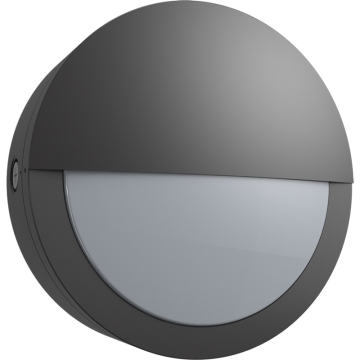 RAB LED Outdoor Bulkhead Wall Sconce - 2,487 Max Lumens - 24 | 32 | 40W - CCT Selectable - Photocell - Battery Backup - 120-277V - Bronze