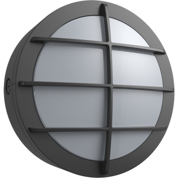 RAB LED Outdoor Bulkhead Wall Sconce - 3,875 Max Lumens - 24 | 32 | 40W - CCT Selectable - Photocell - Battery Backup - 120-277V - Bronze