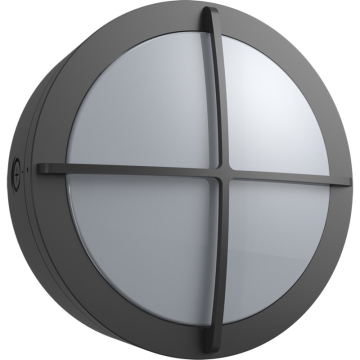 RAB LED Outdoor Bulkhead Wall Sconce - 4,399 Max Lumens - 24 | 32 | 40W - CCT Selectable - Photocell - Battery Backup - 120-277V - Bronze