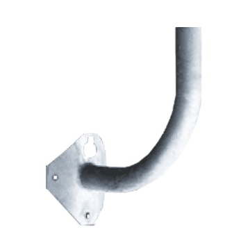 RAB Curved Slipfitter Bracket - Wood Pole Mount