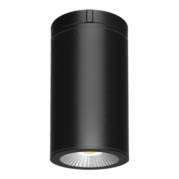 RAB CD34 4" LED Surface / Pendant Mount Cylinder - 12 | 16 | 20W - CCT Selectable - 120-277V - Black