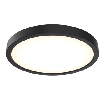 DALS 10" LED Surface Mount - 17W - CCT Selectable - 1,000 Lumens - 120-347V - Black