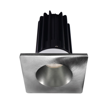 Lotus 2" LED Recessed Downlight - 8W - 2700K - 580 Lumens - Chrome Reflector - Square Chrome Trim - 120V