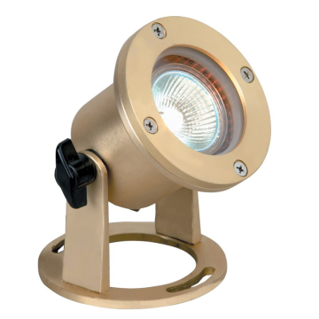 Corona Lighting 3.5W LED Underwater Light - 2700K - 270 Lumens - 15 Degrees - 12V - Natural Brass
