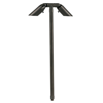 Corona Lighting 2.5W 24" LED Pathway Light - 2700K - 180 Lumens - 38 Degrees - 12V - Gun Metal