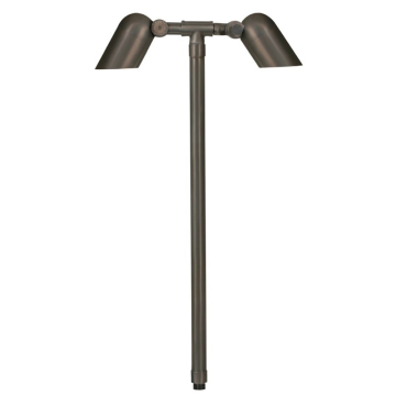 Corona Lighting 3.5W 24" LED Pathway Light - 2700K - 270 Lumens - 15 Degrees - 12V - Gun Metal