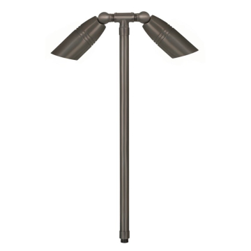 Corona Lighting 3.5W 24" LED Pathway Light - 2700K - 270 Lumens - 15 Degrees - 12V - Gun Metal