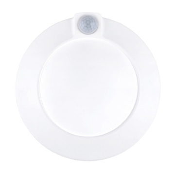 Green Creative 10W 6" CLICK Series LED Surface Mount - PIR Sensor - 3000K - 600 Lumens - 120V