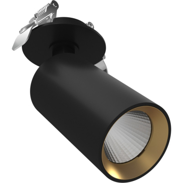 RAB COLUMN LED Track Light - Single-Head - 588 Lumens - 6W - CCT Selectable - Recessed Mount - 120V