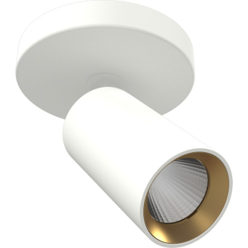 RAB COLUMN LED Track Light - Single-Head - 563 Lumens - 6W - CCT Selectable - Surface Mount - 120V