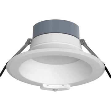 RAB CR 8" LED Commercial Downlight - 3,600 Max Lumens - 26 | 28 | 33W - CCT Selectable - Lightcloud Blue - 120-277V