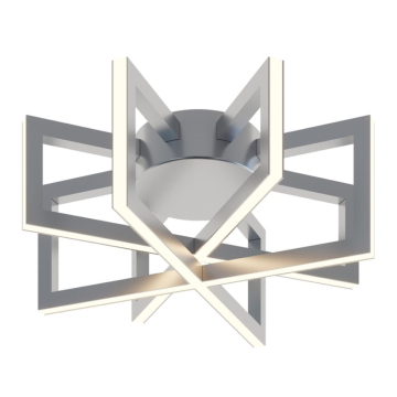 AFX Cass 13" LED Semi-Flush Mount - 3000K - 120V - Satin Nickel
