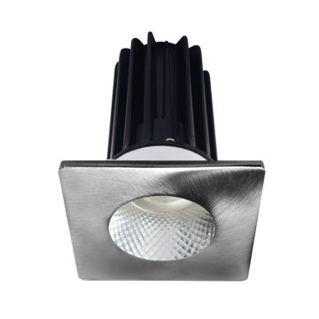Lotus 2" LED Recessed Downlight - 8W - 2700K - 580 Lumens - Diamond Reflector - Square Chrome Trim - 120V