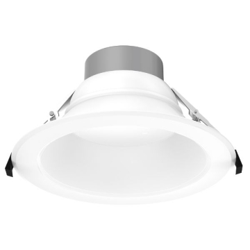 Lotus 10" Round Commercial LED Downlight - CCT Selectable - 120-347V - Matte White