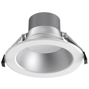 Lotus 6" Round Commercial LED Downlight - CCT Selectable - 120-347V - Alzak