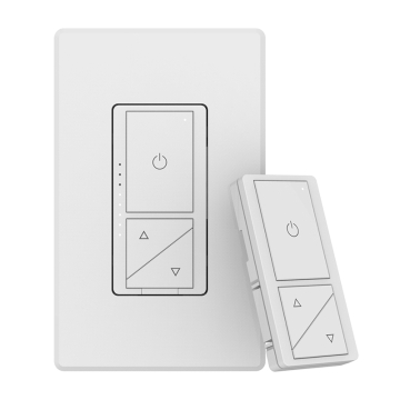 Lotus Smart Wi-Fi Dimmer with Remote - Single Pole / 3-Way - 200W LED - 120V - White