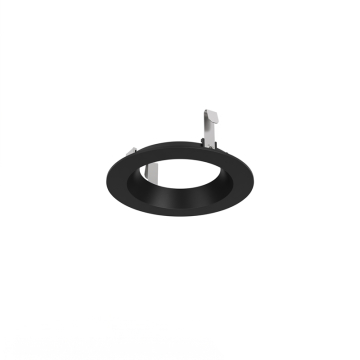 DMF Lighting DRD2 4" Retrofit Round Smooth Trim - Black