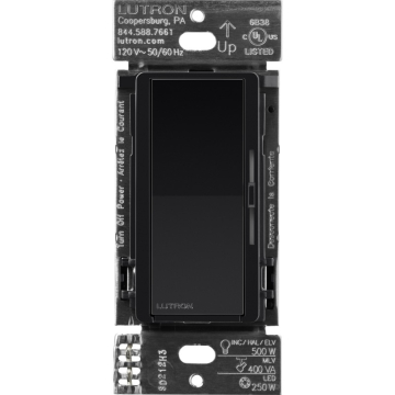 Lutron Caseta Diva Smart ELV+ Dimmer - Black