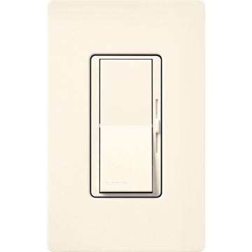 Lutron Diva 0-10V Dimmer for LED/CFL - Single-Pole - 24V - Biscuit