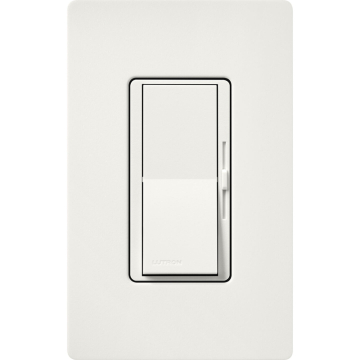 Lutron Diva 0-10V Dimmer for LED/CFL - Single-Pole - 24V - Architectural White