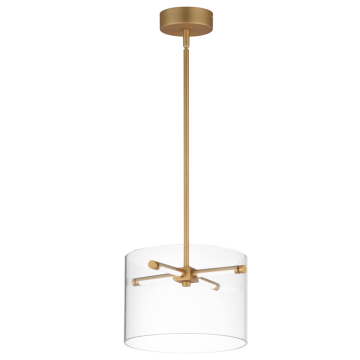 ET2 Polo 12" LED Pendant - 3000K - 120-277V - Gold
