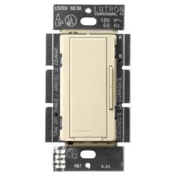 Lutron Maestro Companion Dimmer - Almond