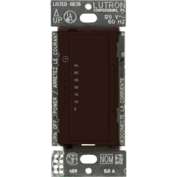 Lutron Maestro Countdown Timer - Multi-Location - Brown
