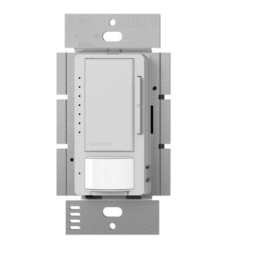 Lutron Maestro Occupancy Sensor LED+ Dimmer - Single Pole / Multi-Location - Palladium