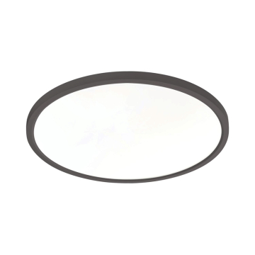 AFX Edge 24" Round LED Flush Mount - 2,600 Lumens - 40W - CCT Selectable - 120-277V - Black