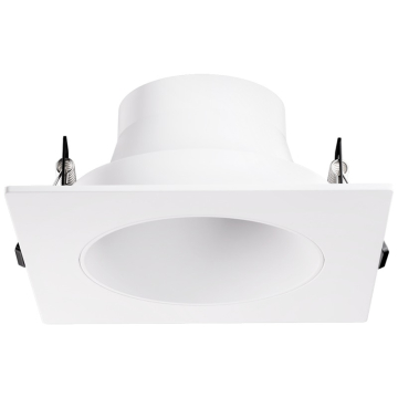 ELCO Lighting Koto Pex 3" Canless Square Deep Reflector Trim - White