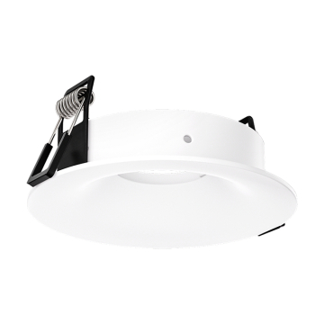 ELCO Lighting Koto Pex 3" Canless Round Curved Reflector Trim - White