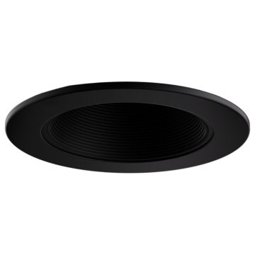 ELCO Lighting Koto Pex 4" Round Adjustable Baffle Trim - Black