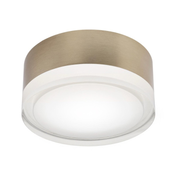 AFX Emma 6" LED Flush Mount - 15W - CCT Selectable - 120V - Satin Brass