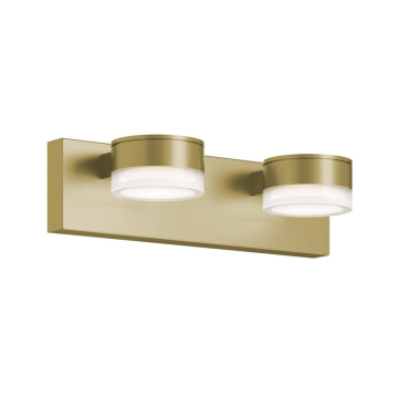 AFX Emma 16" LED Vanity Light - 14W - CCT Selectable - 120-277V - Light Antique Brass