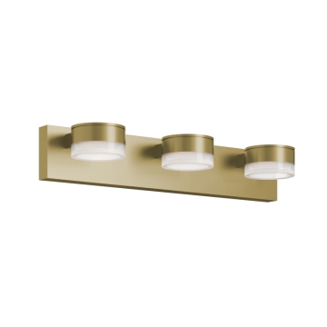 AFX Emma 24" LED Vanity Light - 23W - CCT Selectable - 120-277V - Light Antique Brass