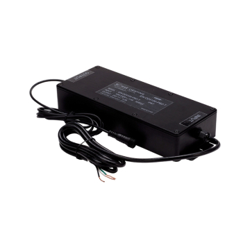WAC Lighting Wet Location Sealed Hardwired Electronic Transformer for 24V RGB and PRO Tape Lights - 100W Max - 96W - 120-277V - Black