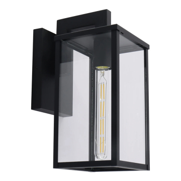 Westgate ERSH 13.25" LED Outdoor Wall Lantern - 520 Lumens - 6W - 3000K - 120V - Black