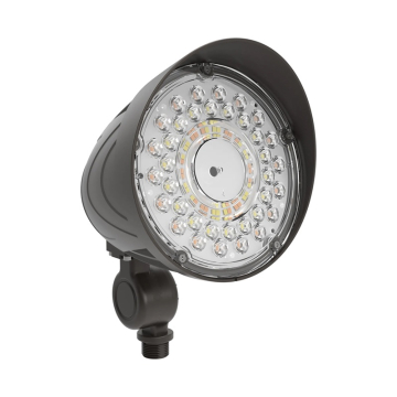 Westgate FLD4X X-Gen LED Bullet Flood Light - 3,750 Max Lumens - 15 | 20 | 25W - CCT Selectable - Photocell - 120-277V - Bronze