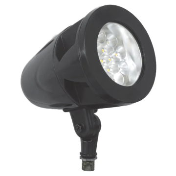 Westgate FLDF LED Flag Pole Bullet Spotlight - 9,000 Lumens - 84W - 5000K - 120-277V - Black