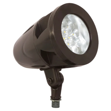 Westgate FLDF LED Flag Pole Bullet Spotlight - 9,000 Lumens - 84W - 3000K - 120-277V - Bronze