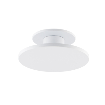 WAC Lighting Twist-N-Lite 8" LED Indirect Semi-Flush Mount - 720 Lumens - 10W - CCT Selectable - 120V - White